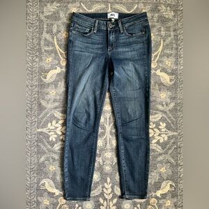 Paige Verdugo Crop Blue Jeans